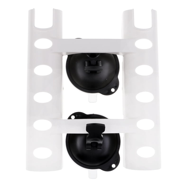 Suction Cup Fishing Rod Rack 2 Tubes Rod Holder for Car/Truck/SUV/Fishing  Box