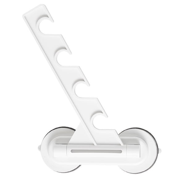 Suction Cup Foldable Laundry Hanger Waterproof Space Saving Rack for Sock Drying