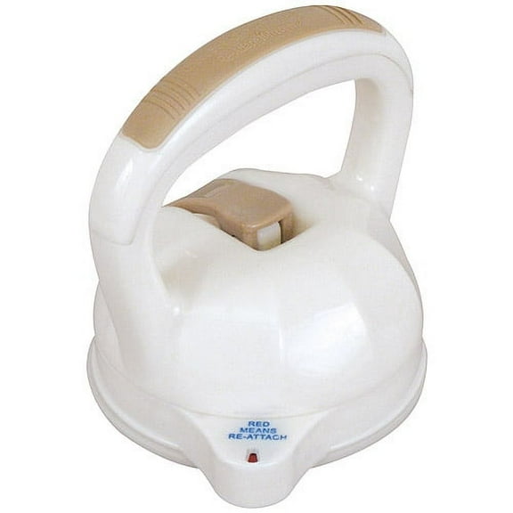 Suction Cup Grab Bar With Bactix Antimicrobial, White/beige, 4"