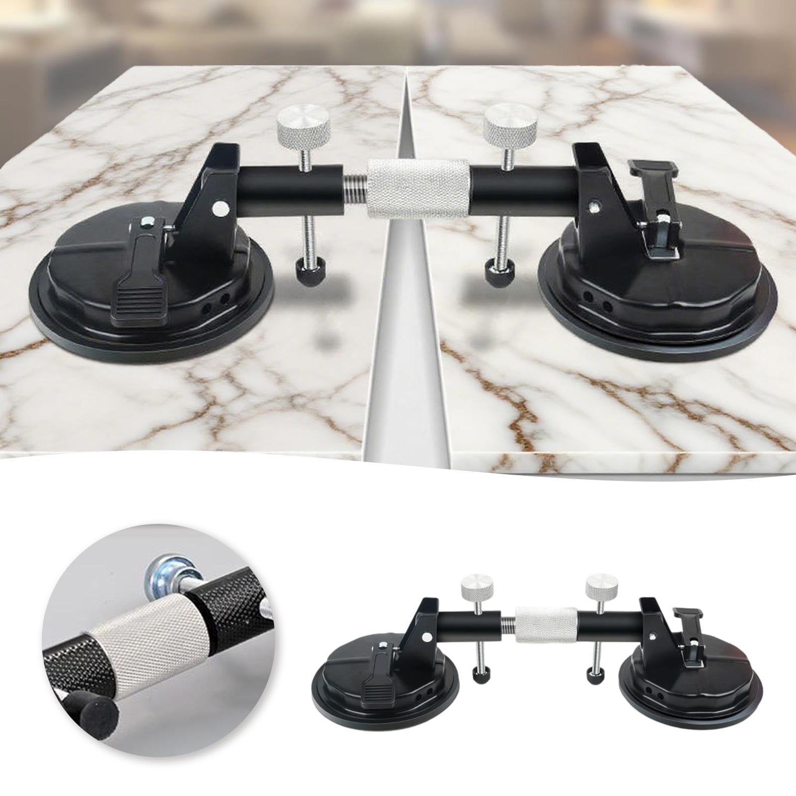 Floor Gap Fixer Tool, Laminate Floor Gap Fixer Tool, Tile Suction Cup Tensioner For Flooring - View #2