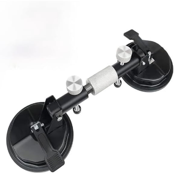 Suction Cup Heavy Duty Aluminum Vacuum Glass Puller, Adjustable Vacuum Suction Cup, Glass Puller Lifter Tile Floor Gap Fixer for Window,Tile,Granite,Item Moving and Lifting$$Tools & Hardware Other