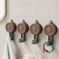 thumbnail image 1 of Suction Cup Hooks Adhesive Hooks Vacuum Adhere Hooks Heavy Duty Wall Hooks Colorful Towel Hooks for Bathrooms Waterproof Reusable,No Hole Punched No Marking for Shower Wall,Door,Kitchen, 1 of 6