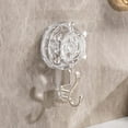 thumbnail image 1 of Suction Cup Hooks Heavy Duty,Strong Suction Hanger for Wreath,Shower,Window & Glass Door.Waterproof Outdoor Hooks for Bathroom Wall Hanging - Removable,No Drilling,2.83x4.72 inch (Clear), 1 of 8