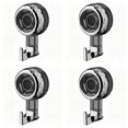 thumbnail image 1 of Suction Cup Hooks,Heavy Duty Suction Cup Hooks,Strong Suction Hanger for Wreath, Shower,Window & Glass Door.Waterproof Outdoor Hooks for Bathroom Wall Hanging,Removable,No Drilling (Grey 4 PCS), 1 of 5