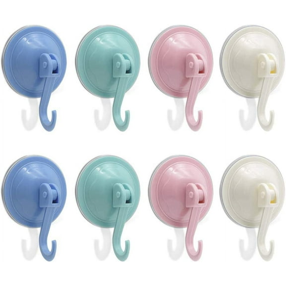 Suction Cup Hooks, Removable Power Lock Vacuum Shower Suction Hooks for Bathroom Towel Kitchen Livingroom Wall Hanger(80 Pack)