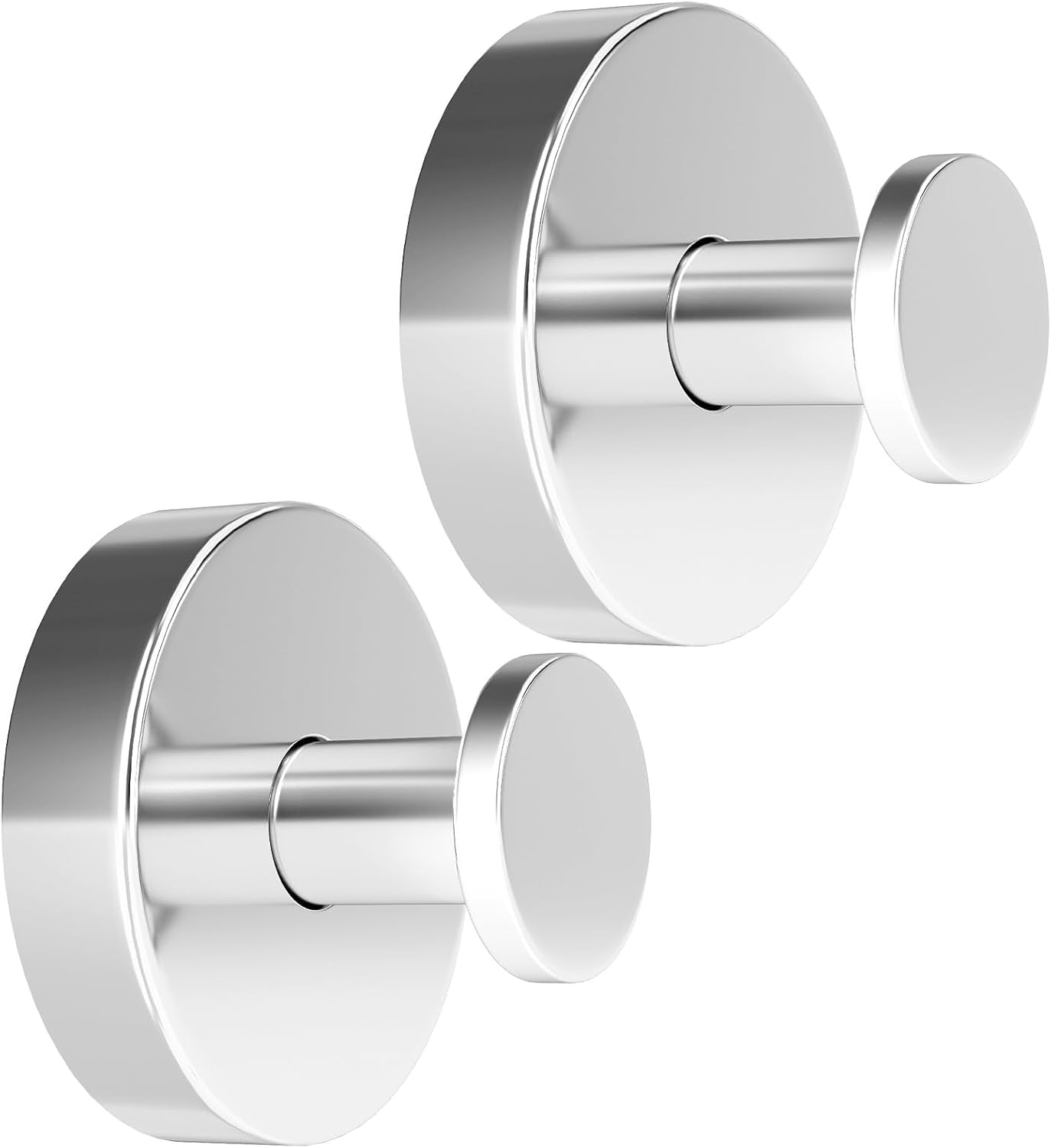 DGYB Suction Cup Hooks For Shower Set Of 2 Towel Hooks For Bathrooms Sus 304 Stainless Steel Matte Black Shower Hooks For Loofah - View #7