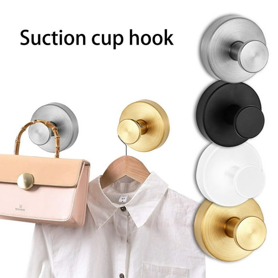 Suction Cup Hooks For Shower, Removable Towel Hooks For Bathroom Window Glass Door Wall Bath Robe Hook For Hanging Towels Robes And Other Items, With Superior Vacuum Suction