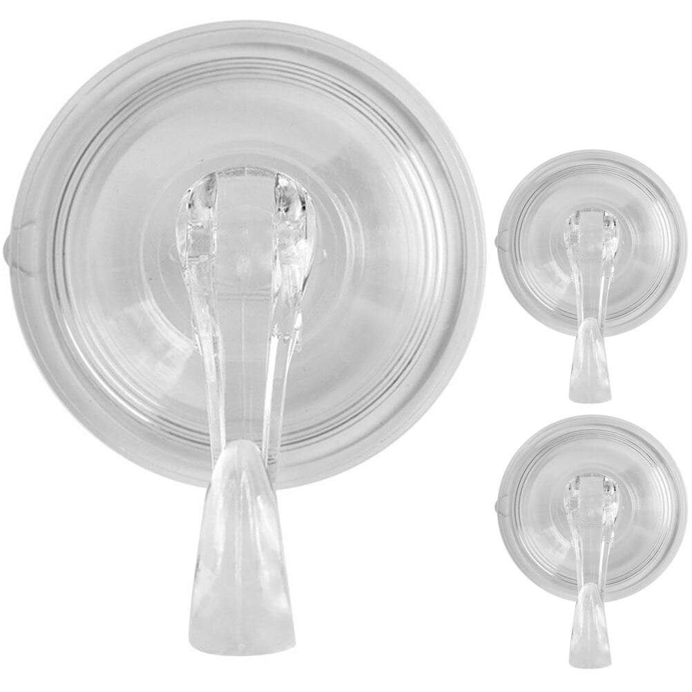 Suction Cup Hooks, Small Clear Heavy Duty Vacuum Suction Hooks Shower