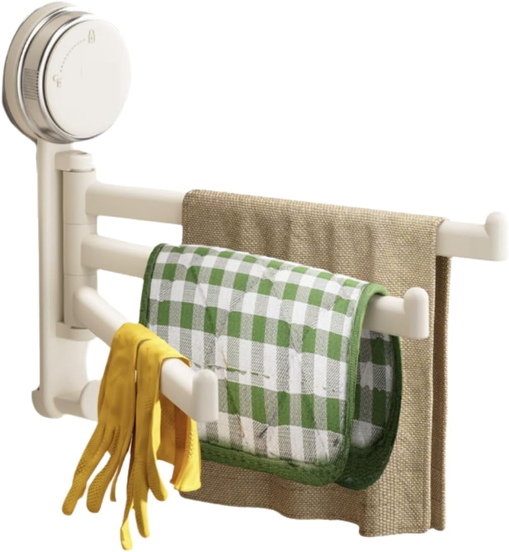 Sill Rack Suction Cup Kitchen Cloth Rack,Sink,Window sill Multi-Pole rotatable ...