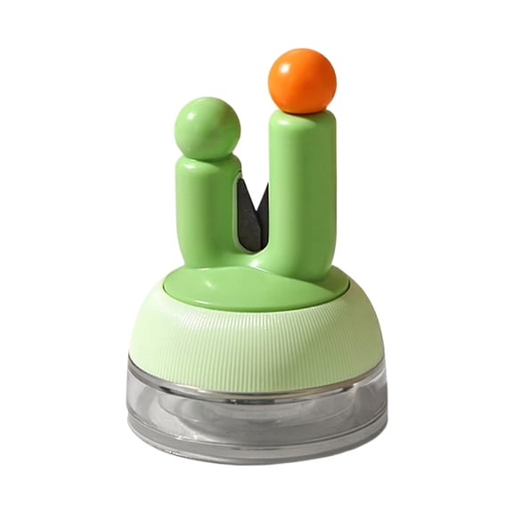Suction Cup Knife Sharpener Quick Dual-Groove Manual Knife Sharpener for Kitchen Knives Non-Electric Easy-Install Suction Base Ideal for Home Chefs Daily Cooking Use