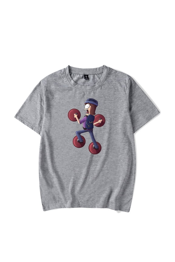 Suction Cup Man Merch Anime Cosplay  tshirt crewneck short sleeve tshirt men/women harajuku   tops