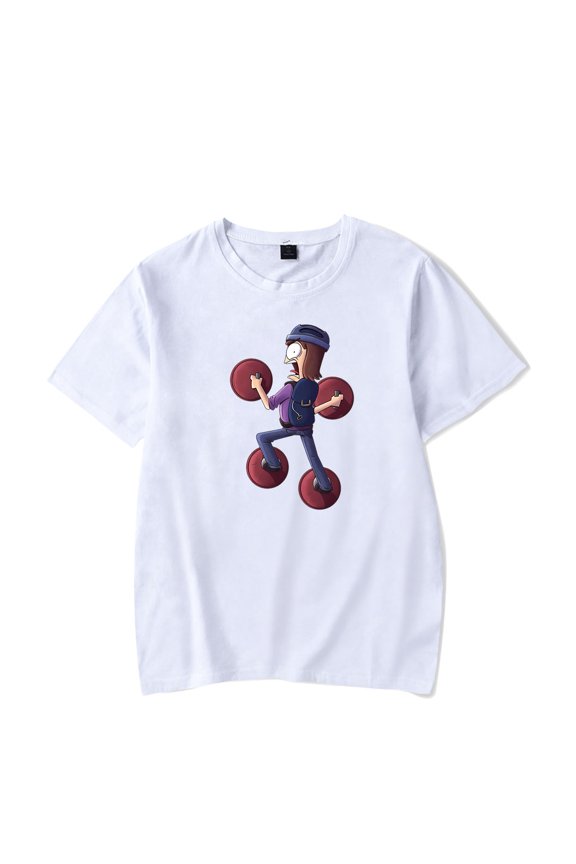 Suction Cup Man Merch Anime Cosplay tshirt crewneck short sleeve tshirt men/women harajuku tops