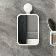 thumbnail image 1 of Suction Cup Mirror,Bathroom Makeup Mirror,Wall Mounted Mirror,HD Cosmetic Mirror,Waterproof Bathroom Mirror,Vanity Mirror,No Drill Mirror,Suction Cup Vanity Mirror,Portable Makeup Mirror, 1 of 6