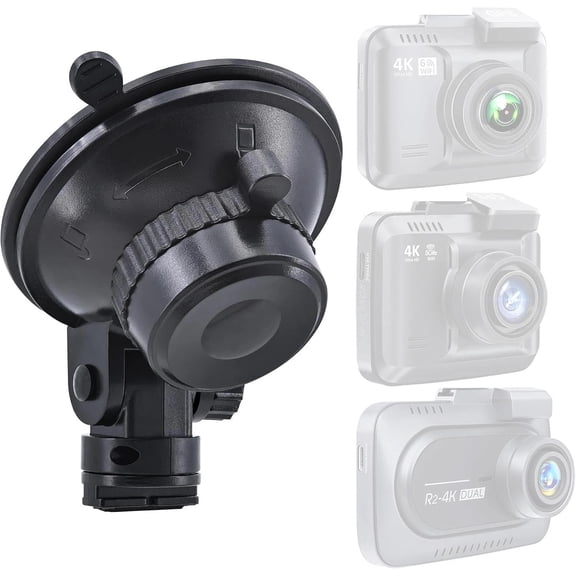Suction Cup Mount for Rove R2 4K Dash Cam Mini Windshield Holder