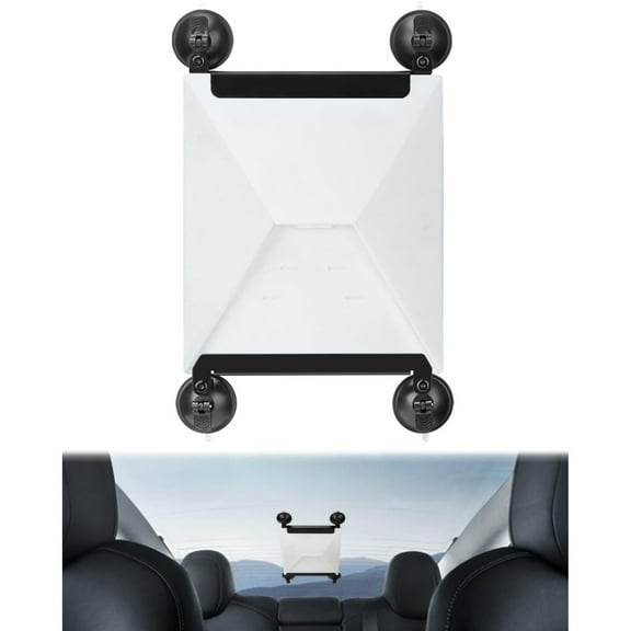 Suction Cup Mount for Starlink Mini, Car Sunroof & Rear Window Mounting Kit, Metal Bracket with 4 Heavy-Duty Suction Cups for Vehicle Installation