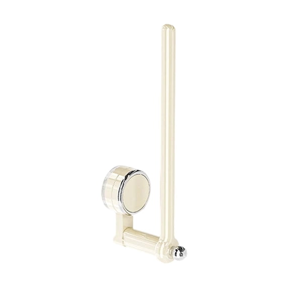 Suction Cup Paper Towel Holder Wall Mount Function Adjustable Kitchen Roll Hanger with 180 Rotation for Indoor Use No Drill Hooks for Dish Towels and More Flip and Fold Wall
