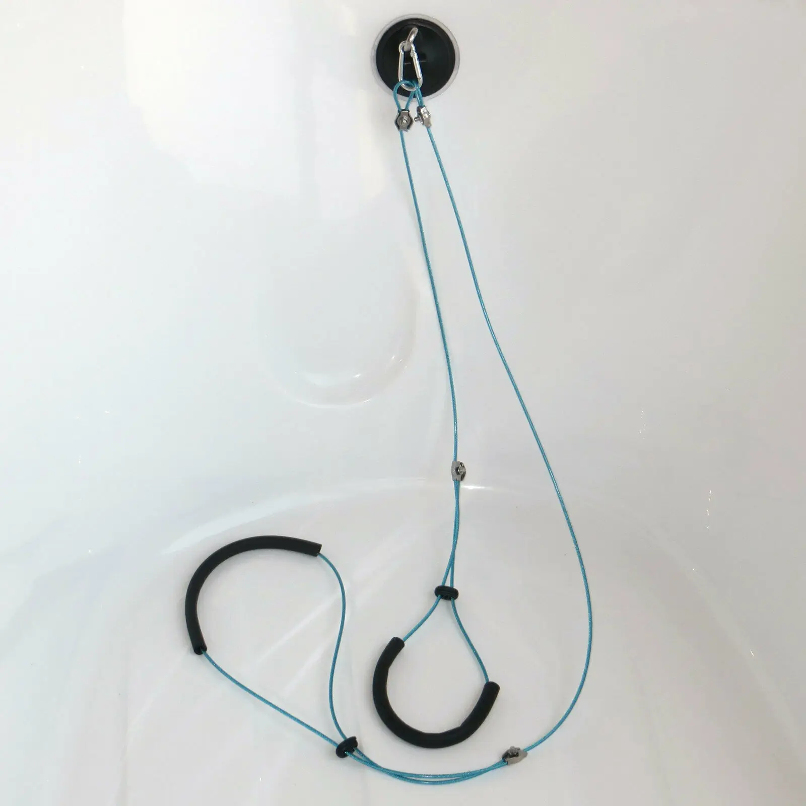 Suction Cup Pet Dog Cat Grooming Loop Wire Rope Cable Restraint Holder