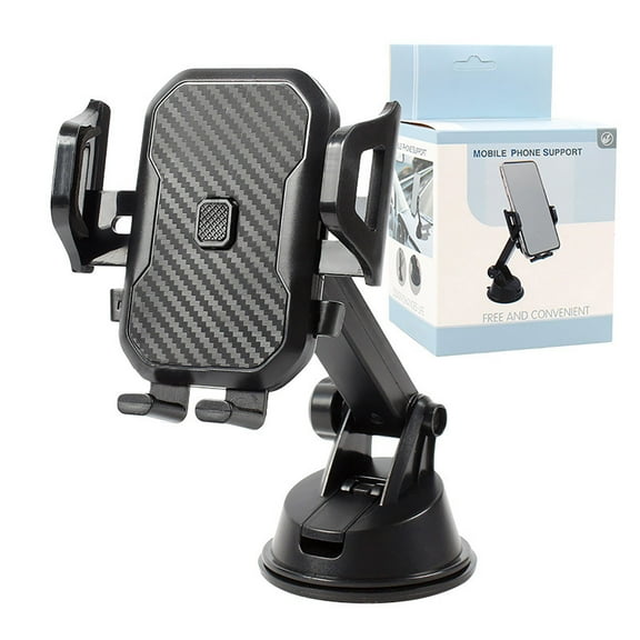 Suction Cup Phone Holder,Universal Dashboard Windshield Sturdy Suction Cup Car Phone Mount,Compatible for  iPhone, Samsung &Other Smartphone