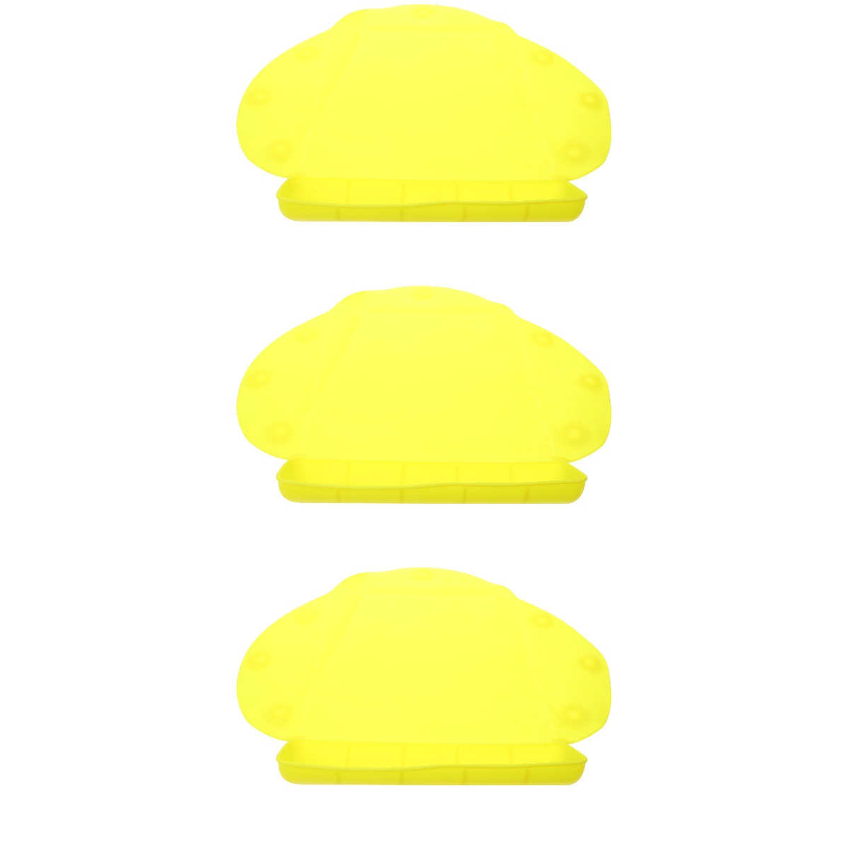 Suction Cup Placemats 3 Pieces with Silicone for Toddlers Table Dining Kids Pads Silica Gel