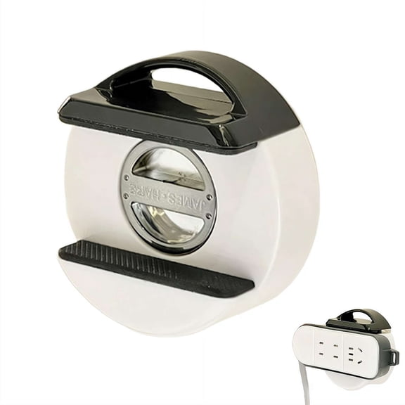 Suction Cup Power Strip Holder, Adjustable Suction Cup Power Strip Holder Reusable Under Desk or Wall Cord Management Organizer,Space-Saving and Convenient Free Socket Cable Holders for Home