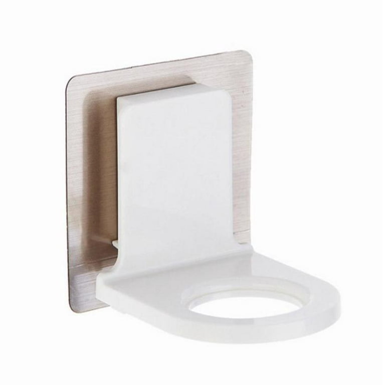 1pc Bathroom Wall Mounted Shelf, No Drilling Traces, Suction Cup