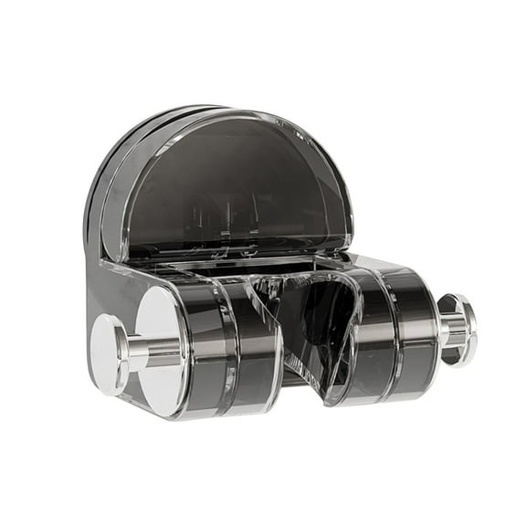 Suction Cup Shower Bracket, Handheld Shower Head Holder, Removable Shower Head Hooks, Adjustable Bathroom Shower Accessory, Durable Showerhead Stand for Easy Installation