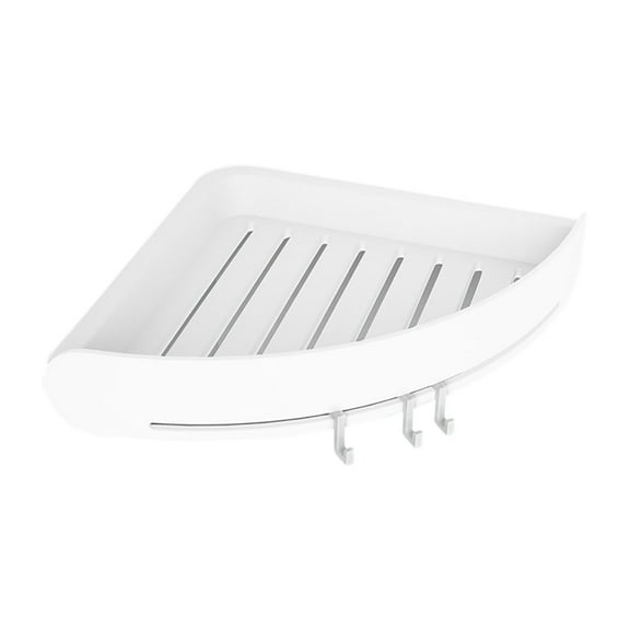 Suction Cup Shower Corner Shelf No Drill Wall Mount Bathroom Organizer Rack,Holds 12KG for Shampoo,Soap & Towels,13" x 9.4" x 2" Rustproof Storage Shelf