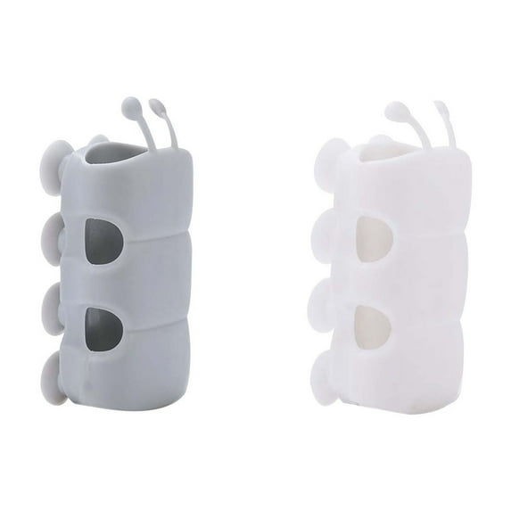 Suction Cup Shower Head Holder,No Drill Shower Bracket,Adjustable Shower Head Mount,Strong Grip Suction Base,Universal Shower Head Support,Easy Installation,Stable Bathroom Shower Accessory - 2PCS