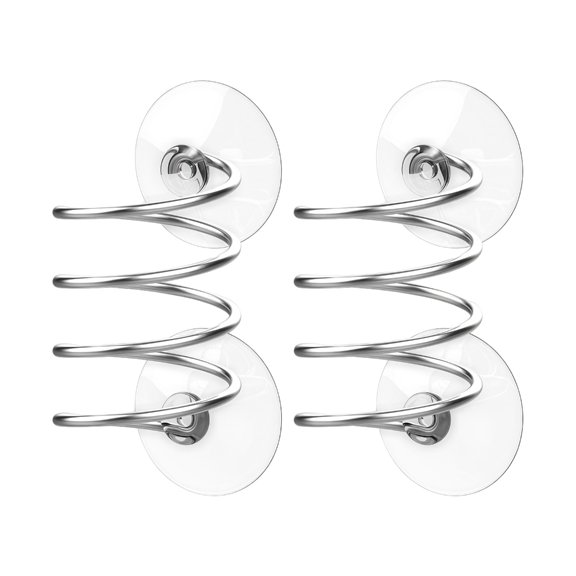 Suction Cup Sponge Holder for Sink, 2 Pack Brush Rack with Metal Wire Body for Kitchen Sink Side Cleaning Tool Storage f