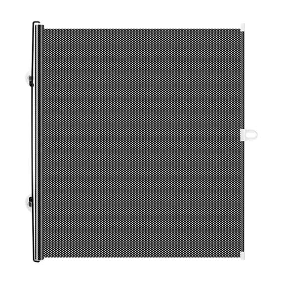 Suction Cup Sunshade for Balcony Windows, Retractable Roller Blinds Heat Insulation Screen, Home Office Bedroom Sun Protection Solution, Traditional Window for Indoor Living Room Decor, AESTIVO