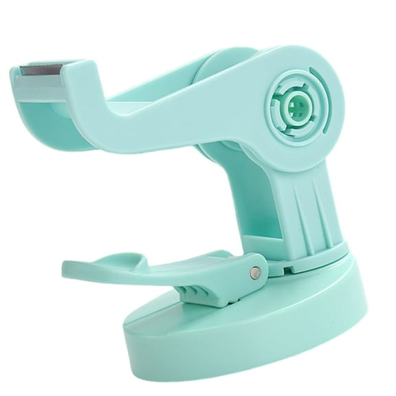 Suction Cup Tape Dispenser Desk Tape Cutter Rotating Adjustable Cutting for Scrapbooking Packaging Carton Box Sealing