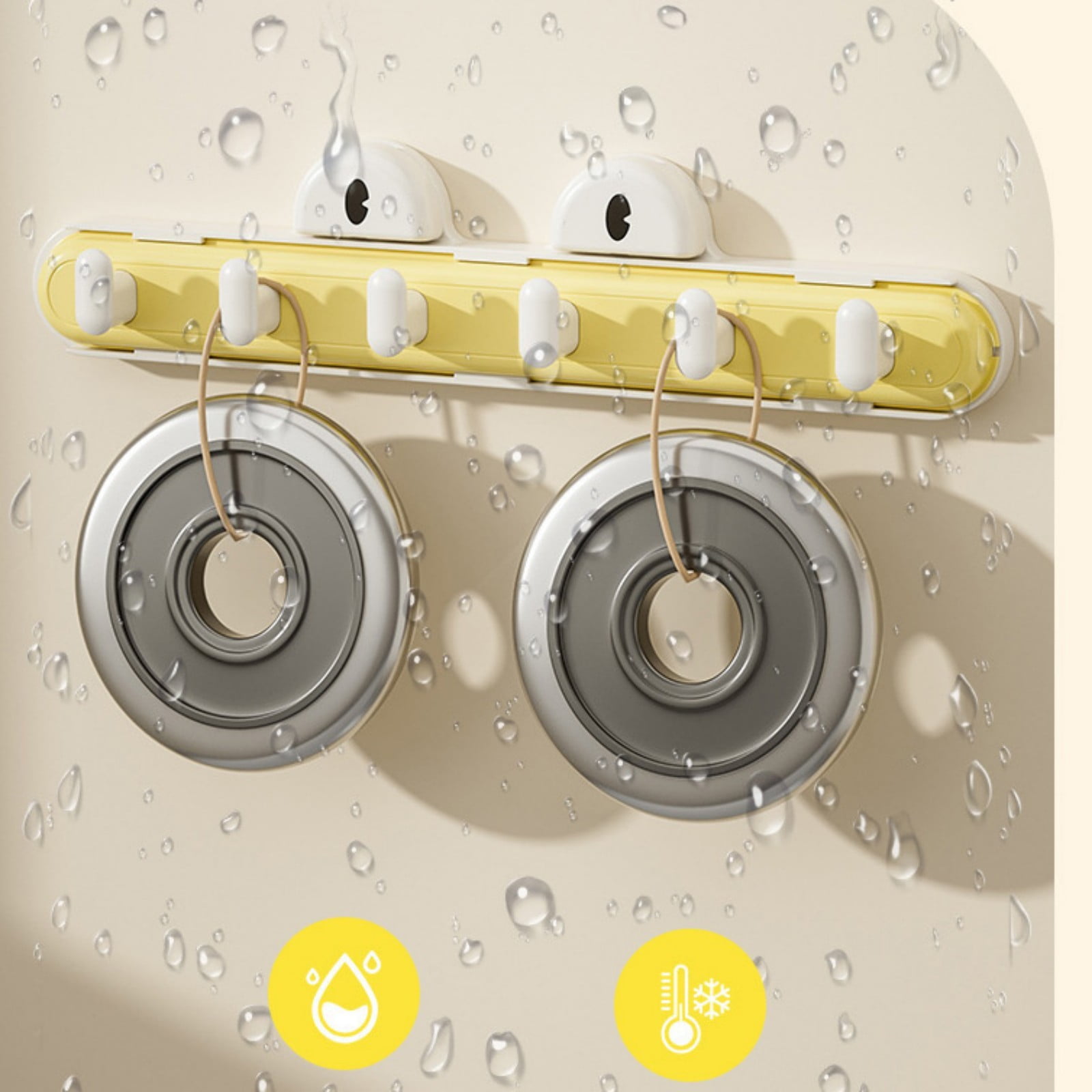 Suction Cup Telescopic Hook Wall Hanging Adhesive Rack | Expandable ...