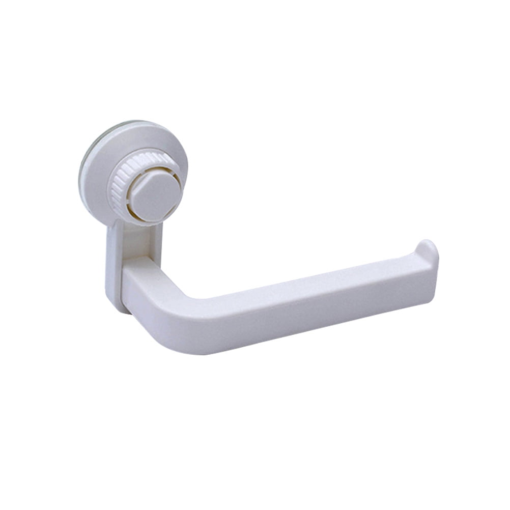 Suction Cup Toilet Paper Rack Wall Mounted Paper Towel Holder Paper