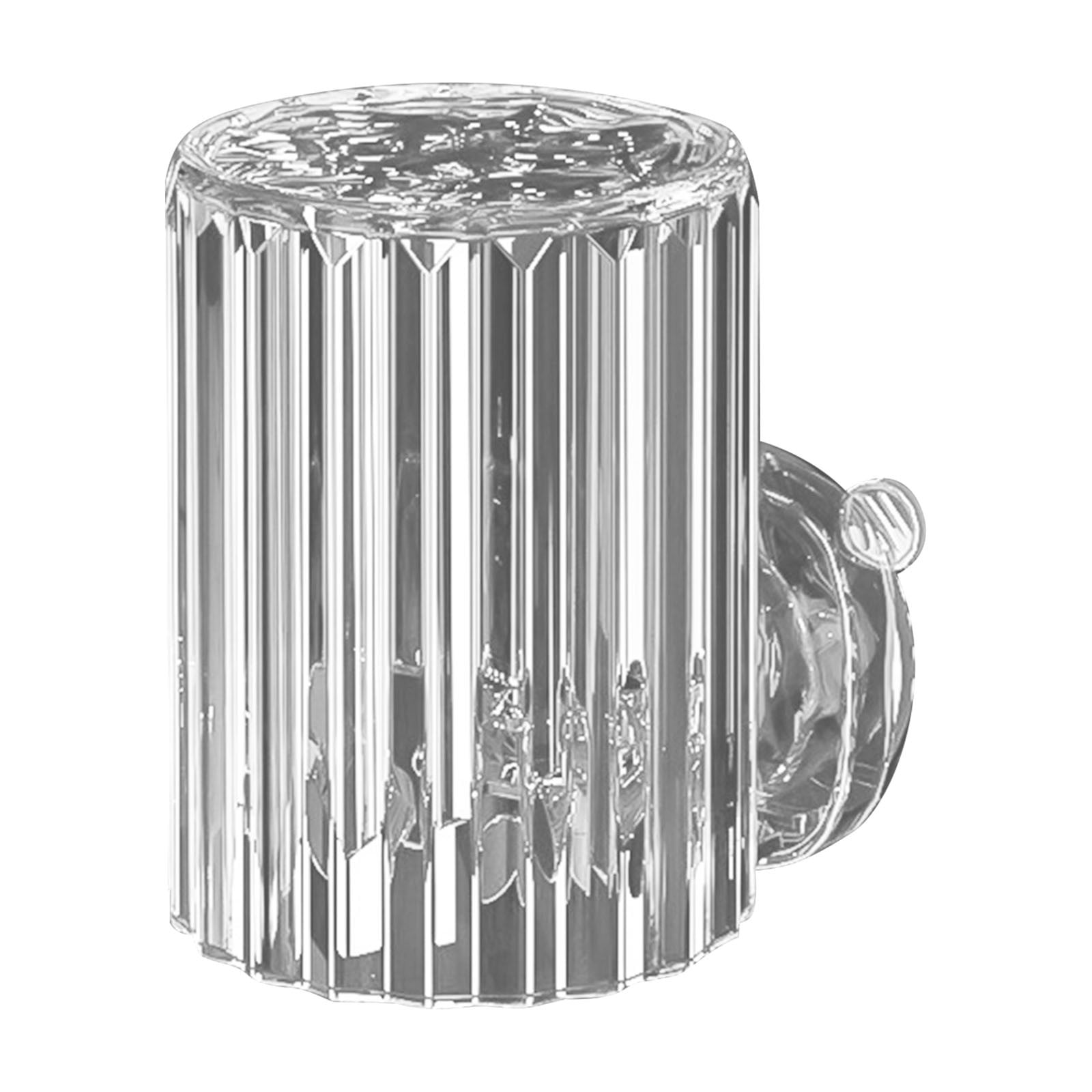 Suction Cup Toothbrush Wall Mounted Organizer with Toothbrush and