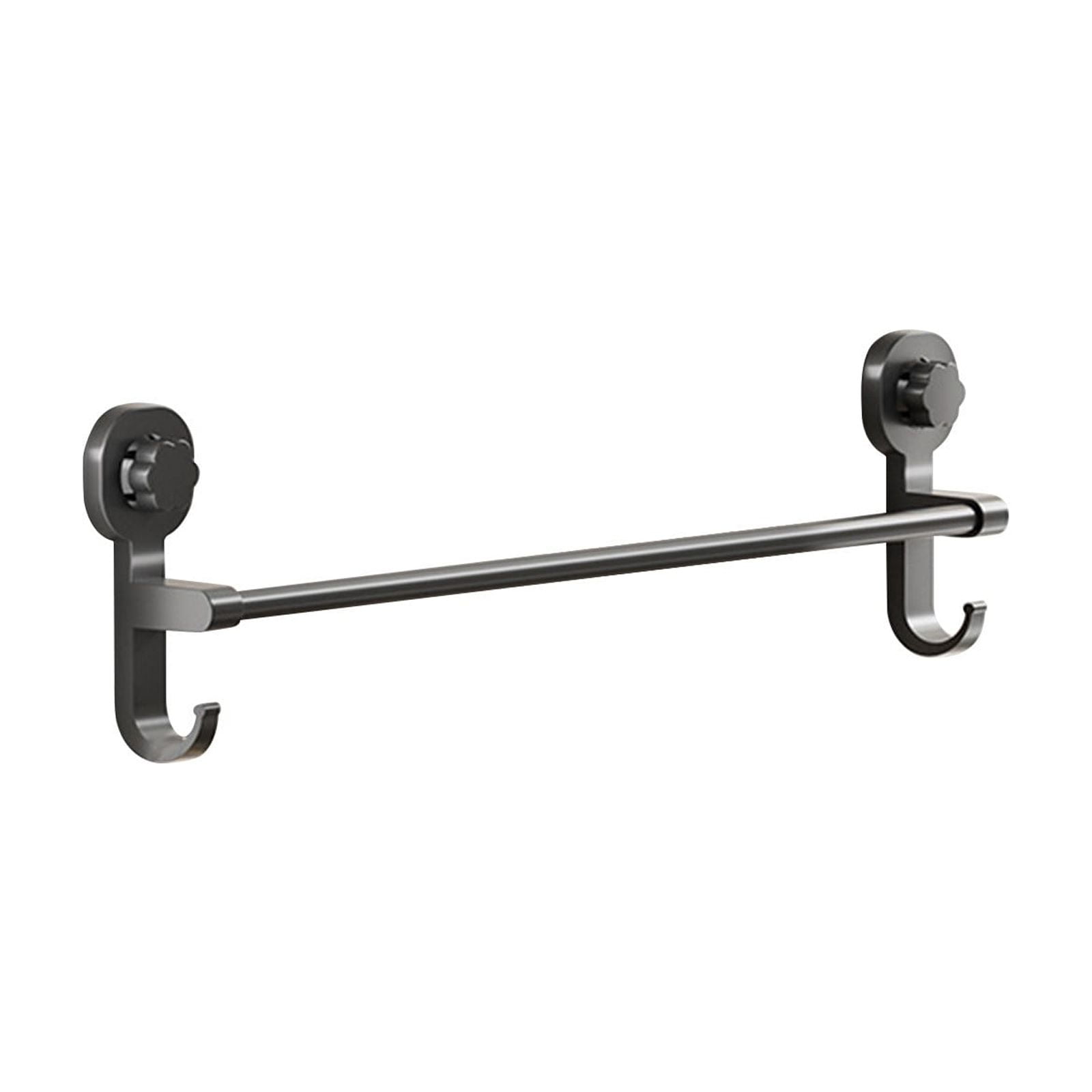 Suction Cup Towel Bar for Bathroom, No Drill Wall Mounted Towel Rack ...