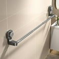thumbnail image 1 of Suction Cup Towel Rack, Gaqring Strong No Drill Wall Mounted Bathroom Towel Holder, Rustproof Versatile Storage Shelf for Shower Tub Organizer, 1 of 3
