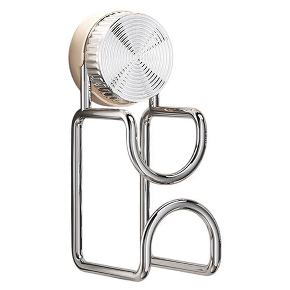 Suction Cup Wall Mount Hook, Heavy Duty Stainless Steel Multifunctional Hanger, Removable Reusable Holder, Waterproof Bathroom Hook for Tile, Glass and Smooth Wall Surfaces