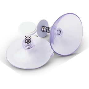Suction Cup with Deko Spring Heavy-Duty, Strong Grip for Secure Attachment Multi-Purpose Use for Home & Office - Pack of 10