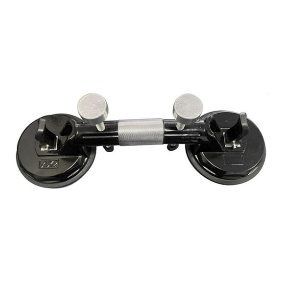 Suction Cups Heavy Duty Aluminum Vacuum Glass Puller,Glass Suckers Lifters,Floor Fixer Tool for Laminate Floor Repair,Countertop Installation Tool for Granite,Stone,Marble,Pad for Lifting