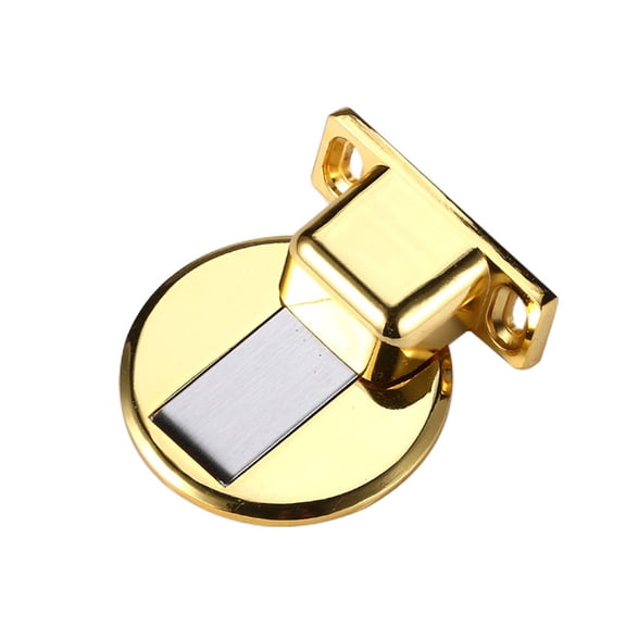 Suction Door Stops Invisible Anti-collision Punch Stainless Steel Magnetic Home