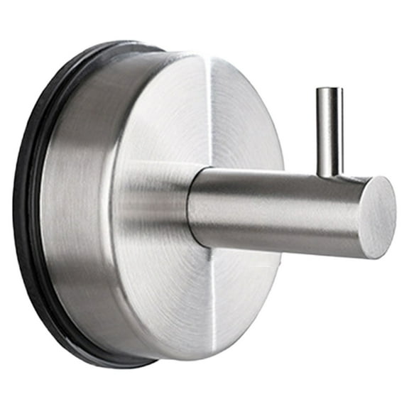 Suction Hooks, Stainless Steel Vacuum Suction Cup Hooks for Shower, 2025 New No Drill Suction Cup Hooks for Wreaths on Glass, Garland Hanger for Door Frame Wreaths Bathroom Window Mirrors