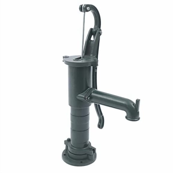 Suction Pump, Hand Water Pump Hand Well Pump Well Press Pitcher Cast Iron Press Suction Manual Water Jet Pump Deep Water Pump Hand Shake Suction Pump Groundwater for Home Garden Fa