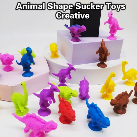 Suction Toys - Interesting Dinosaur Strong Adsorption Non-irritating