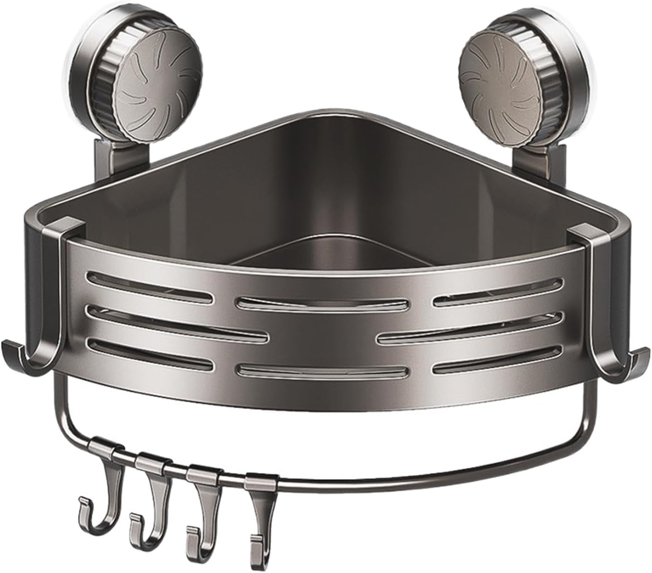 Suction Triangle Storage Rack - Adjusatble Suction Cup Shower Rack ...