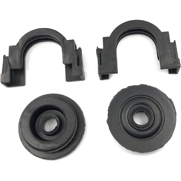 Sucwinco 2Sets Upper Radiator Mount Bushing Bracket Compatible with Altima Maxima Murano Quest Rogue 21506-6M100 21542-CA000