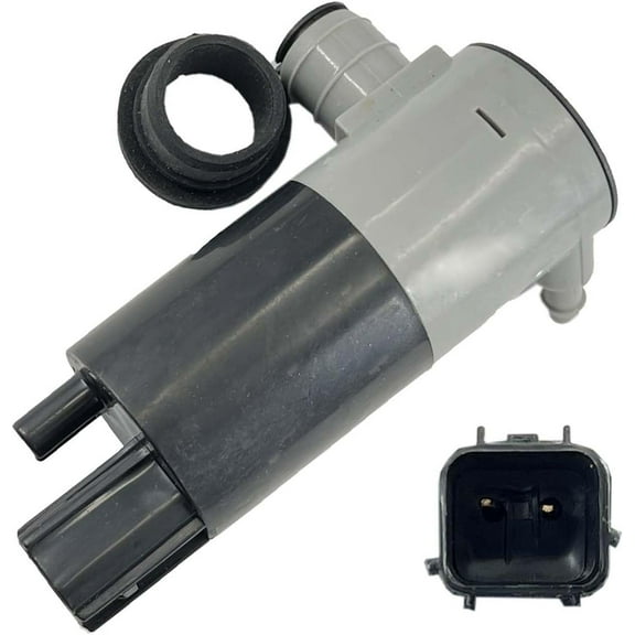 Sucwinco Windshield Washer Pump Compatible with Fiesta Taurus Fusion MKS Mercury Sable