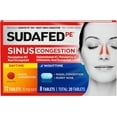 thumbnail image 1 of Sudafed PE Day and Night Sinus Congestion Tablets, 20 Ea, 6 Pack, 1 of 4