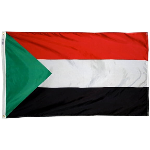Sudan - 3'X5' Nylon Flag