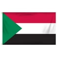 thumbnail image 1 of Sudan 3ft x 5ft Printed Polyester Flag, 1 of 1