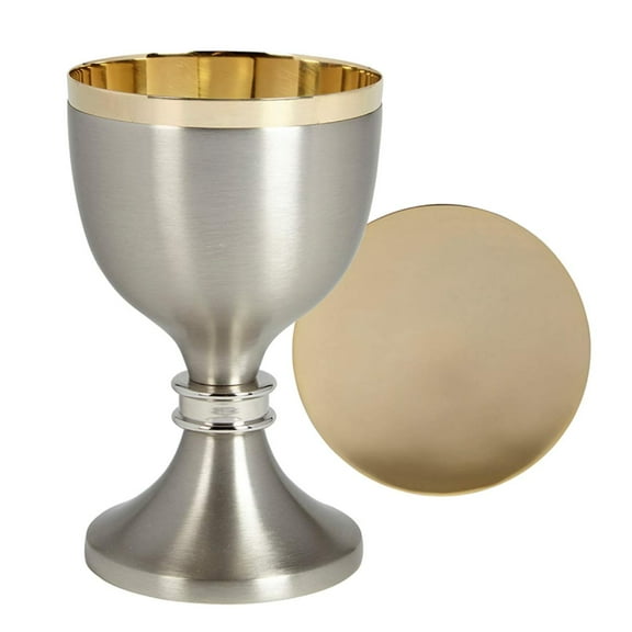 Sudbury Two-Tone Chalice and Paten Set, 6 Inch